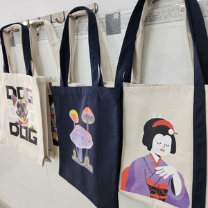 High-Definition CMYK Printing 12oz Organic Canvas Cotton (Eco-Friendly) Viet Nam <b>Tote</b> bag In Recycled Paper Sleeve OPP Bag - Product Image 5