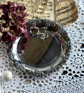 Handmade Aluminum Serving <b>Tray</b> With Antique Craft Suitable For Spiritual Events Family <b>Dinners</b> And Cultural Gatherings - Product Image 5