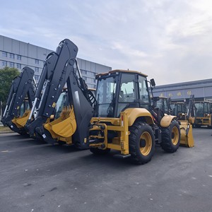Suministro Directo de Fábrica, Retroexcavadora XC8 S3580, Cargadora de Ruedas con Capacidad de Carga Nominal de 3.5 Toneladas, Excavadora Multifunción con Motor Diésel PLC - Product Image 3
