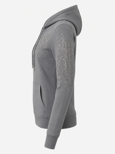 Women's Crystal <b>Rhinestone</b> Breathable Lined Sweatshirt Hoodie Casual Long Sleeve Hooded <b>Jacket</b> Lightweight Soft Comfortable - Product Image 6