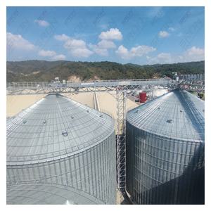 फैक्टरी आउटलेट बड़ी क्षमता गर्म गैल्वेनाइज्ड स्टील गैस-तंग अनाज सिलो 25 + वर्ष जीवन सीमेंस पीएलसी उचित मूल्य की निगरानी - Product Image 3