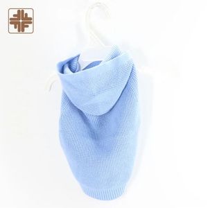 เสื้อฮู้ดดี้สุนัขแบบคลาสสิก โมเดิร์น เรียบง่าย ผลิตตามสั่ง (OEM/ODM) ผ้าฝ้ายออร์แกนิค 100% สำหรับฤดูใบไม้ผลิ ซักได้ สีฟ้า เขียว ชมพู เบจ - Product Image 1