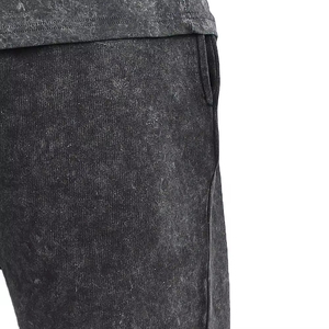 2026 New Arrival Streetwear Style Men Acid Wash <b>Shorts</b> for Sale Latest Own Design Vintage Distressed Acid Washed <b>Shorts</b> for Men - Product Image 4