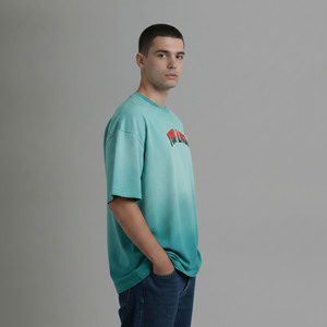 เสื้อยืดทรงหลวมสไตล์ฮิปฮอปสำหรับผู้ชาย ผ้าฝ้าย 100% คุณภาพพรีเมียม พิมพ์ลายโลโก้ตามสั่ง  รักษ์โลก - Product Image 5