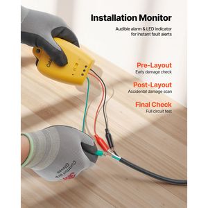 Sistema de Calefacción por Suelo Radiante Eléctrico de 120V con Termostato Inteligente y Alarma, 50 Pies Cuadrados, Fácil Instalación, Cable de Calefacción para el Hogar - Product Image 6