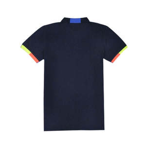 T-shirt en coton et polyester de qualité fiable, col tendance, imprimé, manches courtes, polos pour hommes - Product Image 3