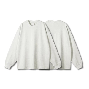 Sudaderas de Manga Larga con Cuello Redondo, 100% Algodón, Color Sólido, Personalizadas, al por Mayor, para Hombre y Mujer, Suministro del Fabricante - Product Image 3