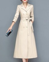 Vestes en peau de mouton pour femmes, vente en gros, manteaux longs classiques 100% cuir véritable, manteaux longs tendance en cuir de vache pour l'hiver