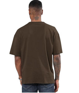 Boxy Fit Blank T-Shirt Custom Men French Terry <b>Drop</b> Shoulder <b>box</b> T Shirt 100% Organic Cotton Tee Heavyweight Oversized T-shirt - Product Image 2