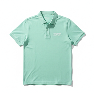 Camiseta Polo Personalizada con Logotipo para Hombre, Algodón Transpirable, Corte Ajustado Informal, Manga Corta, Ropa de Verano de Alta Calidad - Product Image 1