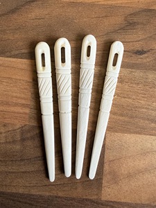 New Rustic Eco-Friendly Buffalo Horn Bone Needle Pointed Embroidery Needle for Wool & Yarn Durable Sewing for Tufting & Sewing - Product Image 4