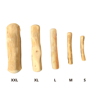 Bâton à mâcher artisanal en bois de café pour chien, issu d'arbres matures, durable et naturel, pour le nettoyage des dents et le soulagement du stress des chiens, OEM - Product Image 3