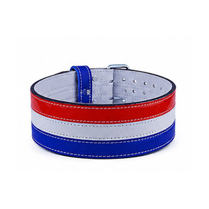 Ceinture de musculation en cuir respirante et réglable, best-seller, avec soutien dorsal, taille et couleur personnalisables, haute qualité - Product Image 1