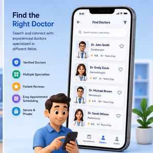 Logiciel intégré de gestion des rendez-vous médicaux et des patients, application mobile, plateforme web, support - Product Image 3