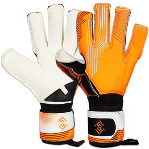 Advanced <b>Grip</b> <b>Control</b> Technology Latex Non-Slip Hook & Loop Closure Professional Goalkeeper Gloves for Training and Match Play - Product Image 1