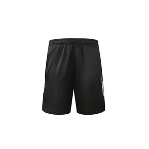Pantalones Cortos Deportivos de Poliéster de Secado Rápido para Hombre, Color Negro, Cintura Elástica, Color Sólido, para Todas las Temporadas - Product Image 5