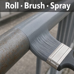 Color Retaining Weatherproof Low VOC <b>Waterproof</b> Protective Coating 1K For Metal Fence Railing Eco Friendly Stair Outdoor Steel - Product Image 4