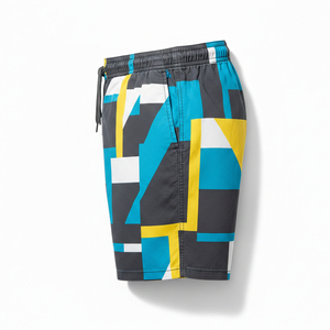 Shorts d'été unisexes style rétro en nylon coupe-vent, vêtements de sport vintage, shorts d'été légers, prix de gros - Product Image 3