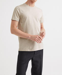 100% coton Logo personnalisé hommes T-shirt impression T-shirt personnalisé impression T-shirt uni T-shirt surdimensionné - Product Image 5