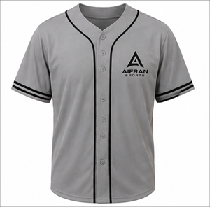 Maillot de baseball pour hommes, respirant, à séchage rapide, col en V, boutons sur le devant, manches courtes, uniforme d'équipe, vêtements de sport - Product Image 6