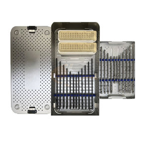 Kit d'instruments de chirurgie orthopédique pour procédures de clouage tibial exérété, système d'implants orthopédiques professionnels pour traumatismes, réparation pelvienne - Product Image 2