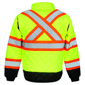 Veste de travail réfléchissante haute visibilité, vêtements de protection pour les équipes routières, les sites industriels, les travaux utilitaires et sur le terrain - Product Image 5