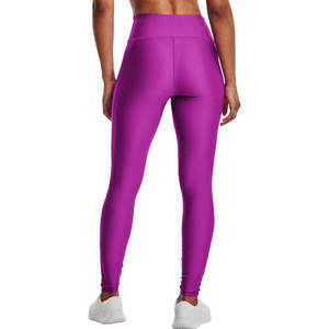 Leggings de Yoga para Mujer al por Mayor de Alta Calidad, 100% Algodón Tejido, Transpirables, Sin Costuras, Estilo Urbano, Cintura Alta, 160g - Product Image 2