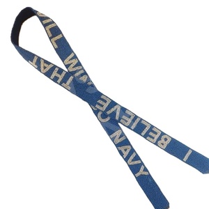 I Believe That Design Correa de monedero con cuentas Correas de bolsa de cuentas de semillas de oro blanco personalizadas Correa de cuentas personalizada para bolsos - Product Image 1