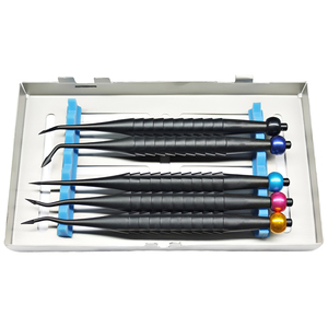 Sambrialmed International Proximator Luxating Elevators Spade PDL, Juego de 5 Piezas en Caja, Recubrimiento de Titanio Negro, SI-44-425, Certificado CE - Product Image 1