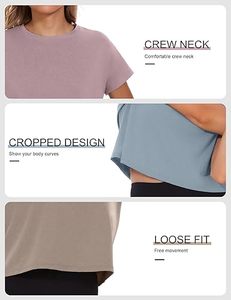 <b>Hip</b> Hop Custom Women Oversized Distress Cropped Boxy Tshirt Vintage Acid Wash Heavyweight Cotton Cut and Sew Graphic t Shirts - Product Image 3
