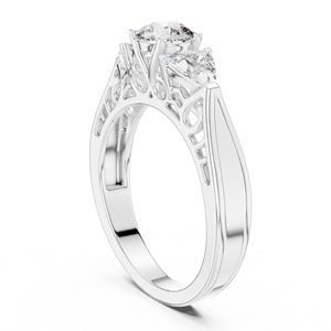 Handmade 925 Sterling Silver Moissanite <b>Diamond</b> <b>Ring</b> Wholesale Fine Jewelry OEM ODM Factory Supplier - Product Image 3