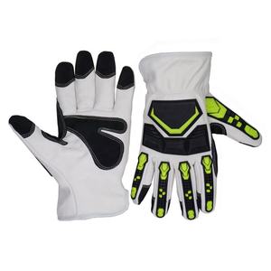 Impact Glove Cut 4 Gant anti-coupure résistant aux chocs Gants anti-vibration en cuir synthétique du Pakistan - Product Image 5