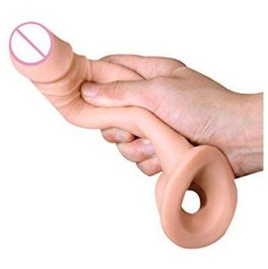 Extenseur de pénis, préservatif sexuel pour hommes - Silicone souple et flexible, 100% imperméable, préservatif Dragon - Product Image 3