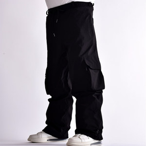 ¡Gran venta! Pantalones de esquí transpirables profesionales Pantalones de nieve de invierno % 100 Poliéster Esquí de alta calidad Hombres Pantalones de snowboard Esquí holgado - Product Image 1