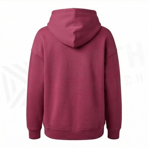 Sweat à capuche en molleton 100 % coton pour femme, streetwear de haute qualité, coupe ample, imprimé personnalisé, vêtements d'hiver - Product Image 2