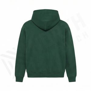 Sudadera con Capucha Extra Grande, Personalizada, Bordada, Teñida, Ecológica, de Algodón, para Hombre y Mujer, Uso Diario, Suave, Color Personalizado - Product Image 2