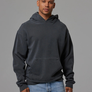 500gsm Fleece Unisex Spandex/Cotton Rhinestone Cropped Oversized Heavyweight Discharge Printing Tie-<b>dye</b> Streetwear Hoodie - Product Image 2