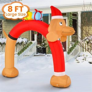 Arco Gonfiabile Natalizio da 2,4 m per Decorazioni Esterne Festive - Product Image 5