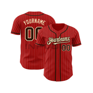 Custom Heat-Transfer Printed Breathable Youth Baseball Softball Jersey Uniform Shirts Unisex Multi-Design Team Name XL 100% - Product Image 1