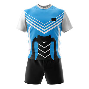 Uniformes de Rugby al por Mayor, Personalizados con Logotipo, Impresión Digital, Conjuntos Unisex, Transpirables, Antibacterianos, Ecológicos, de Secado Rápido, en Venta - Product Image 2