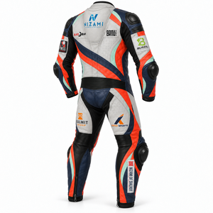 Wholesale OEM Custom Leather Motor Bike <b>Suit</b> Heavy Duty CE Armored <b>Full</b> <b>Body</b> Motorcycle Track Racing Gear BMS-0051 - Product Image 3