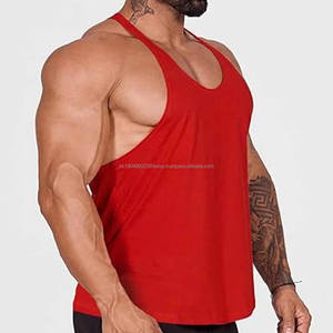 เสื้อกล้ามผู้ชายทรงหลวมขายดี เสื้อกล้ามออกกำลังกาย เสื้อกล้ามแห้งเร็วสำหรับผู้ชาย - Product Image 2