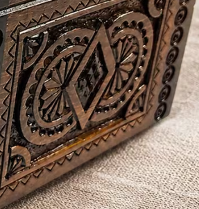 Wholesale Decorative Wooden Carved Domed Box Vintage Keepsake Storage Chest Handcrafted <b>Wood</b> Jewelry Box Organizer Gift - Product Image 6