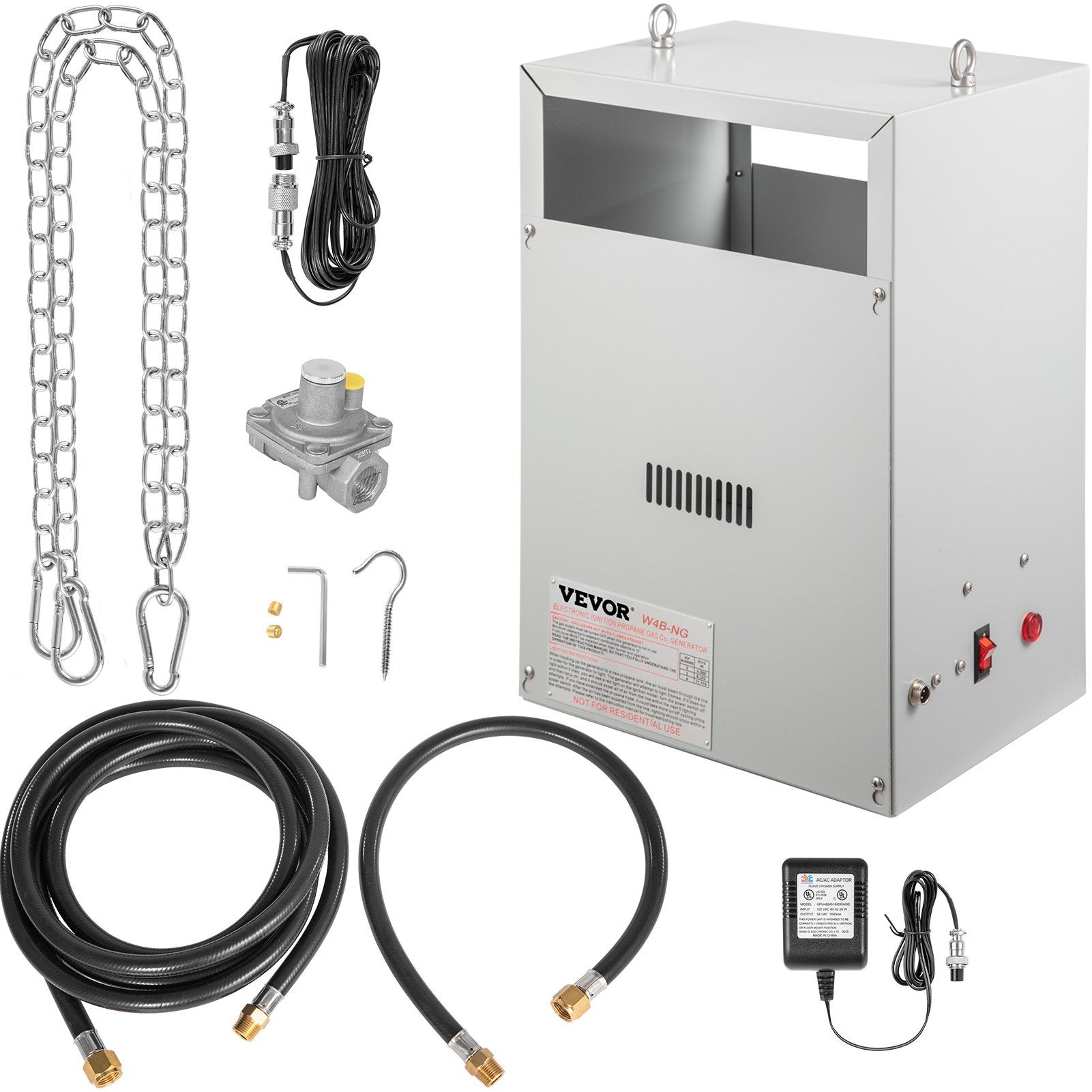 12540 BTU/Hr генератор парниковых газов оборудование встроенное электронное зажигание CO2 горелка 4 латунные горелки природный газ нг углерода