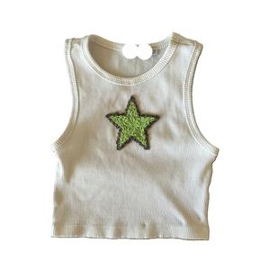 Top Corto con Bordado de Cuentas, Detalles Premium, Cuentas Modernas Decorativas, Hecho a Mano, Personalizable - Product Image 5