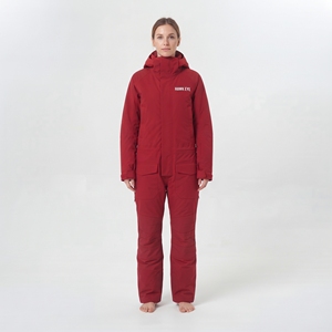 <b>Women</b>’s Waterproof <b>Ski</b> Jumpsuit <b>One</b> <b>Piece</b> Winter Snow <b>Suit</b> Detachable Hood Elastic Waist Outdoor Wear - Product Image 1