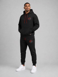 Streetwear Tracksuit Set Premium Long Sleeve Zip <b>Jacket</b> with Jogger Pants Casual Workout Travel Sportswear Outfit <b>Men</b> - Product Image 4