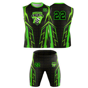Ensemble de maillots de basket-ball personnalisés Noir Orange Impression par sublimation Polyester respirant Uniforme pour hommes adultes - Product Image 2