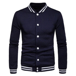 เสื้อแจ็คเก็ตฤดูหนาวทรง Letterman สำหรับผู้ชาย ทรงพอดีตัว เนื้อผ้านุ่ม ดีไซน์ทันสมัย เหมาะสำหรับใส่ลำลอง แฟชั่นสตรีท และใช้ในชีวิตประจำวัน - Product Image 1