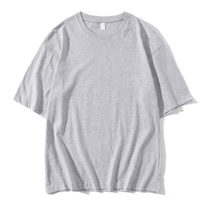 Camiseta Personalizada Extra Grande de Manga Corta, Cuello Redondo, Algodón, para Publicidad, de Alta Calidad, con Hombros Caídos - Product Image 6